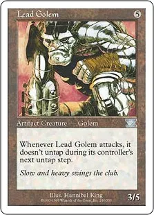 Lead Golem