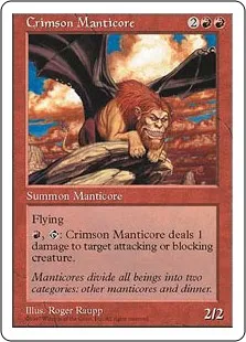 Crimson Manticore