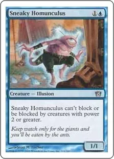 Sneaky Homunculus