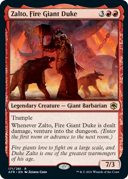 Zalto, Fire Giant Duke